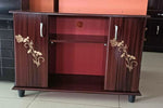 Floral MDF TV Unit