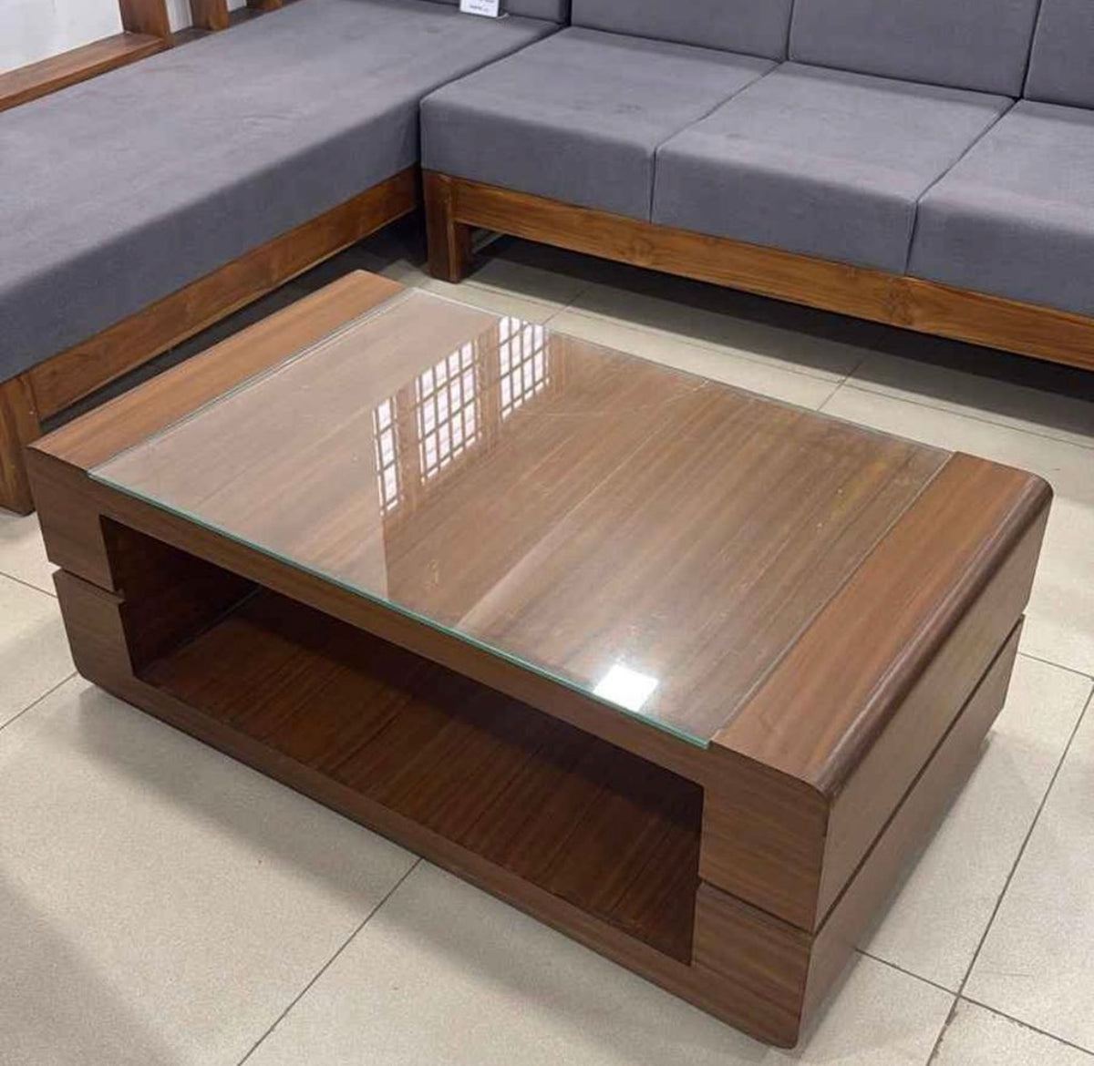Denver (Glass Top) Centre Table