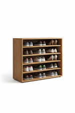 Griva Premium Solid Wood Shoe Cabinet