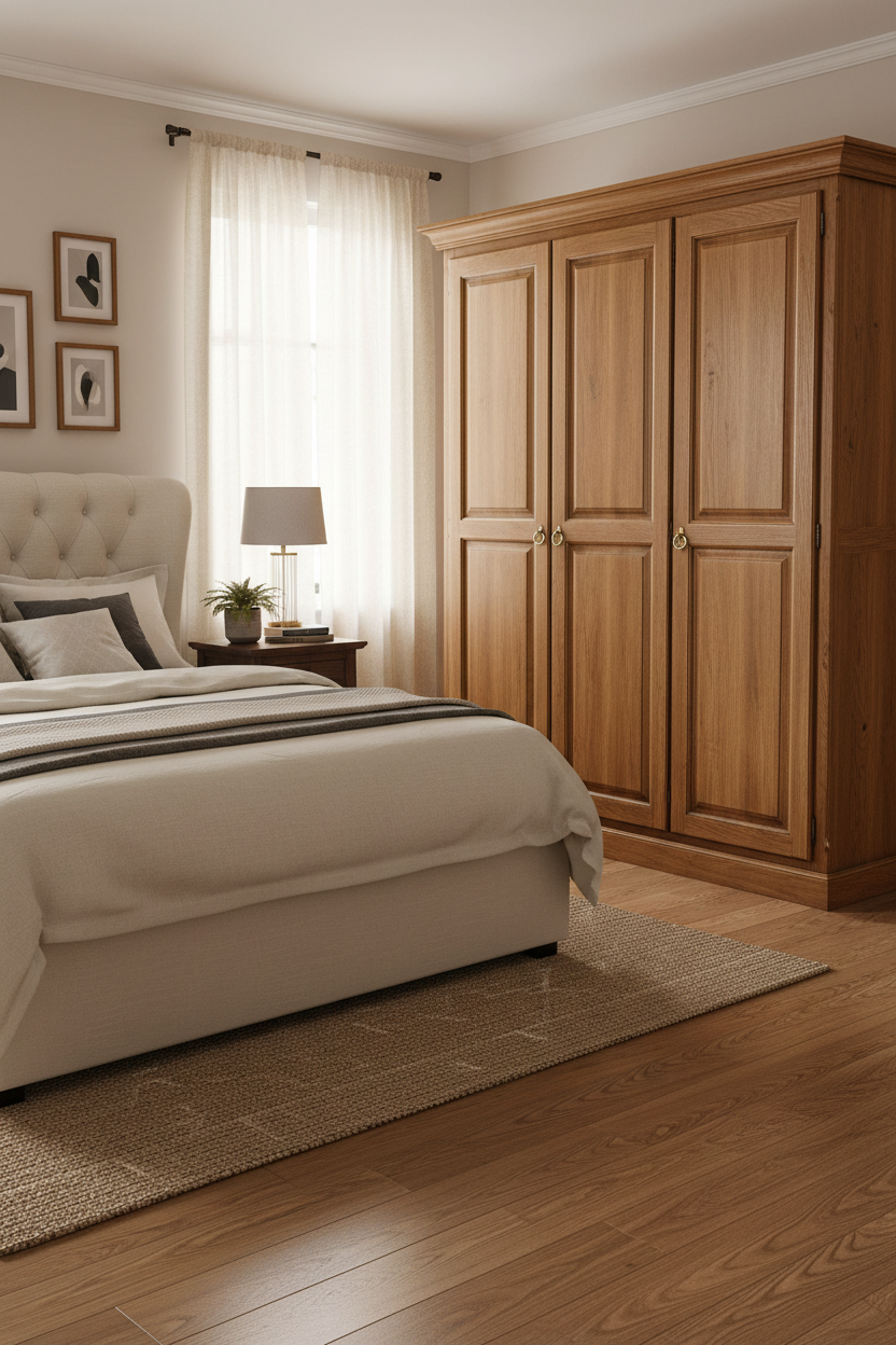 Wood Wardrobe