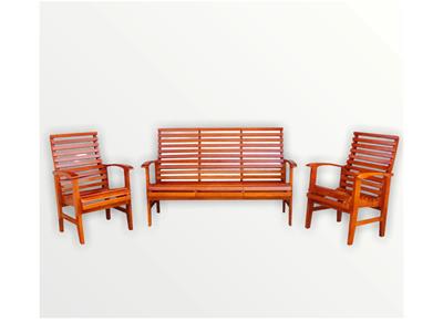 Image of RUBBER WOOD SOFA RS4 - 1
