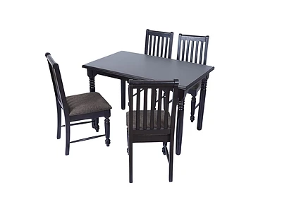 Malaysian Wooden Dining Table 4 seater - Modern and Elegant Design