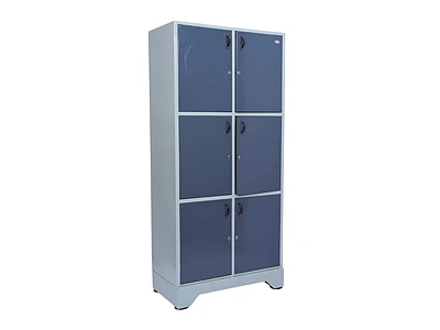 Image of Six-Door Steel Storage Locker - 1