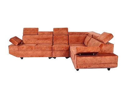 Stylish L-shaped Corner Sofa 6-seater CS5 With Adjustable Armrest